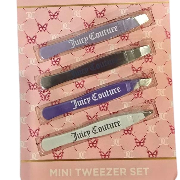 Juicy Couture Home Mini Tweezer Set- 4-PK - Picture 3 of 5